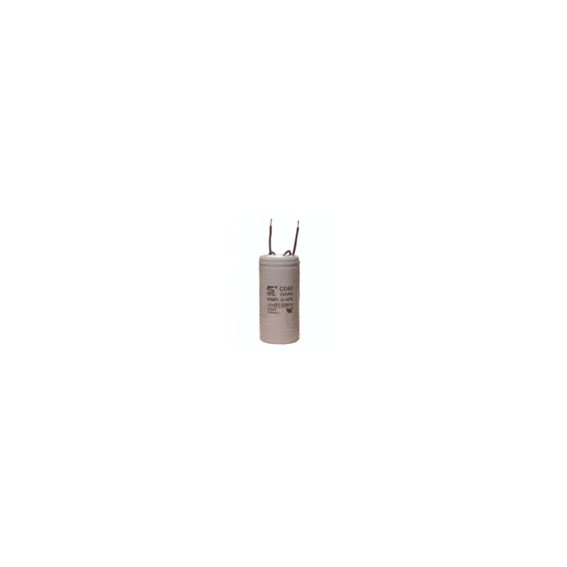 6232 F&Q CD60/C/150uf/250V CAPACITOR DE TRABAJO CONTINUO Y ARRANQUE