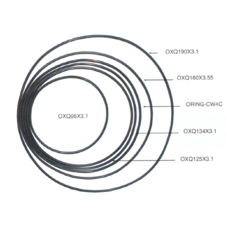 5422 F&Q OX1145X3.55 ORING PARA SGJS750N
