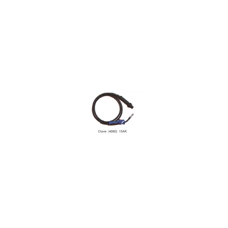 4880 F&Q 15AK ANTORCHA PARA MICROALAMBRE (DESMONTABLE)