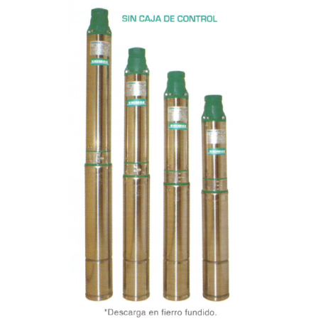 4403 F&Q 4SEm2/9-0.75 BOMBA SUMERGIBLE TIPO LAPICERO AGUA LIMPIA