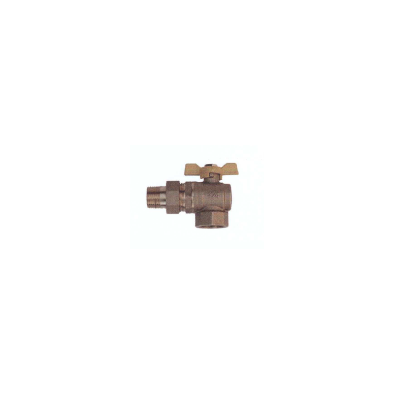 2811 F&Q B1007-1/2 VÁLVULA ESFERA TIPO L CON TUERCA UNIÓN