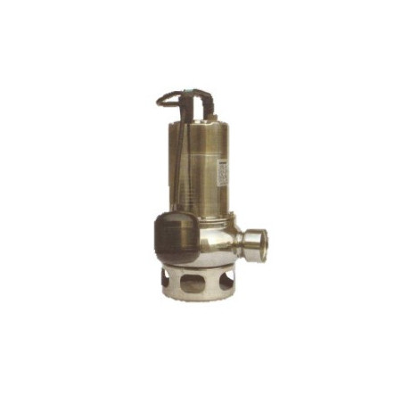 2472 F&Q WSD55/35 BOMBA SUMERGIBLE LÍNEA ACERO INOXIDABLE AGUA LIMPIA Y TURBIA SIN SÓLIDOS
