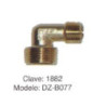 1882 F&Q DZ-B077 CODO DE 90 GRADOS MACHO