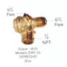 1810 F&Q DXF-15 CHECK BRONCE PARA COMPRESOR