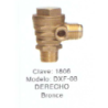 1806 F&Q DXF-08 CHECK BRONCE PARA COMPRESOR