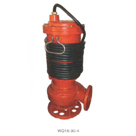 1238 F&Q WQ50-10-4 BOMBA SUMERGIBLE AGUA SUCIA 5 1/2HP 3FASES