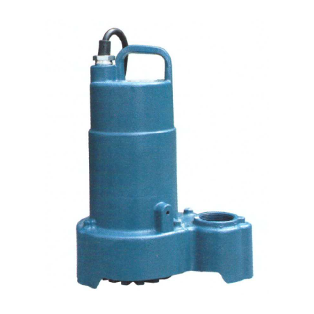 1106 F&Q CFV75 BOMBA SUMERGIBLE LÍNEA AMERICANA VORTEX AGUA SUCIA 3/4HP
