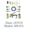 LK1019 F&Q MA-015 KIT DE ACCESORIOS NEUMÁTICOS