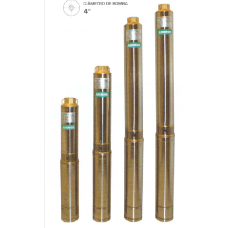 2433A F&Q 4SGm2/13-A BOMBA SUMERGIBLE TIPO LAPICERO AGUA LIMPIA