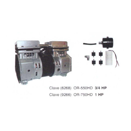 9266 F&Q OR-750HD COMPRESOR DE AIRE LIBRE DE ACEITE