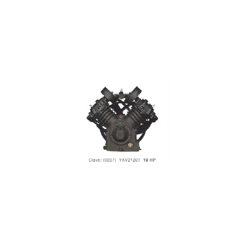 9237 F&Q YAV2120T CABEZAL PARA COMPRESOR DE DOBLE ETAPA