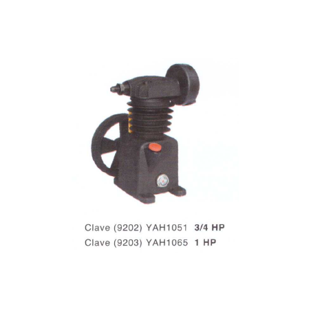 9202 F&Q YAH1051 CABEZAL COMPRESOR UNA ETAPA