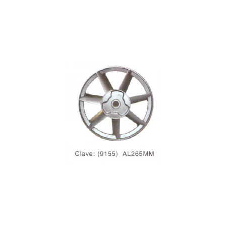 9155 F&Q AL265MM POLEA DE TRANSMISIÓN